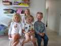 Ronja, Malthe, Andrea og Sisse